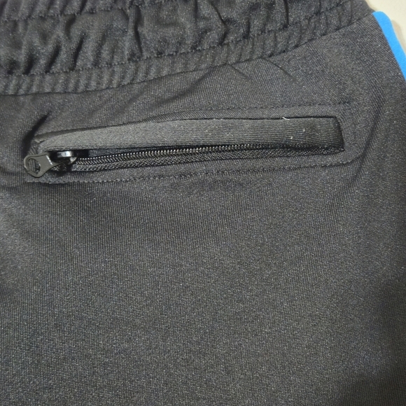 NWT Kangol Mens XXL Black Blue Stripe Track Pants Streetwear Joggers Retro NY - Picture 11 of 13